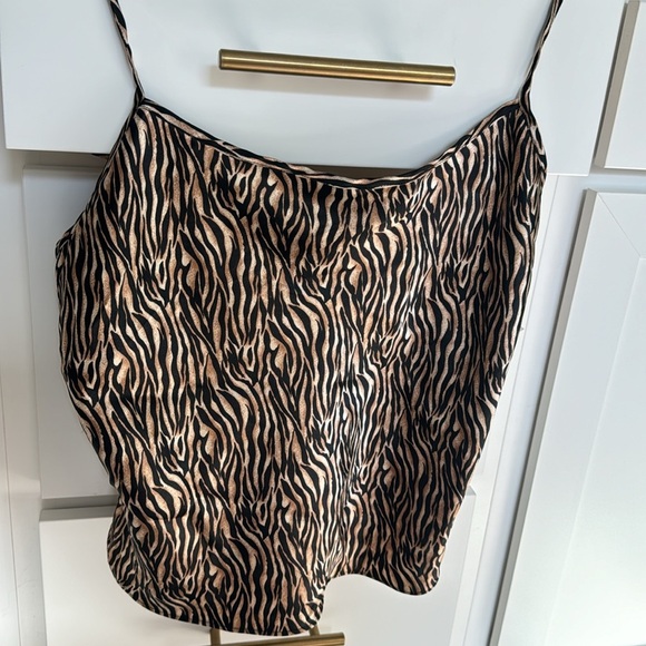 cruz Tops - Tiger Print Cami Top